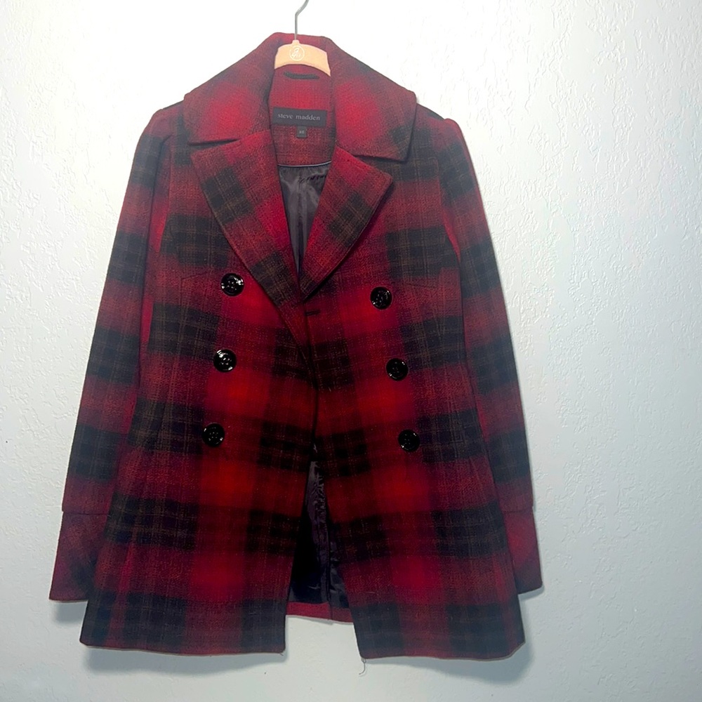 Steve Madden pea coat perfect for fall/winter outfits